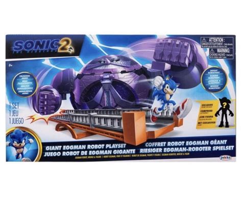 Buy Sonic the Hedgehog Movie 2 Giant Eggman Robot Playset - Exclusive ...