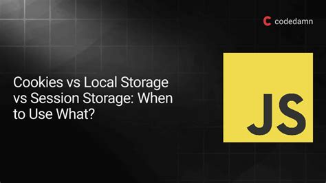 Image result for sessionStorage Cookies Local Storage