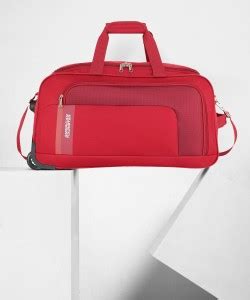 AMERICAN TOURISTER CAMP WHEEL DUFFLE 65cm - RED Duffel With Wheels ...