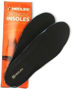 Medlife PU Orthopedic Insole PU Full Length Orthotic, Sports, Regular ...