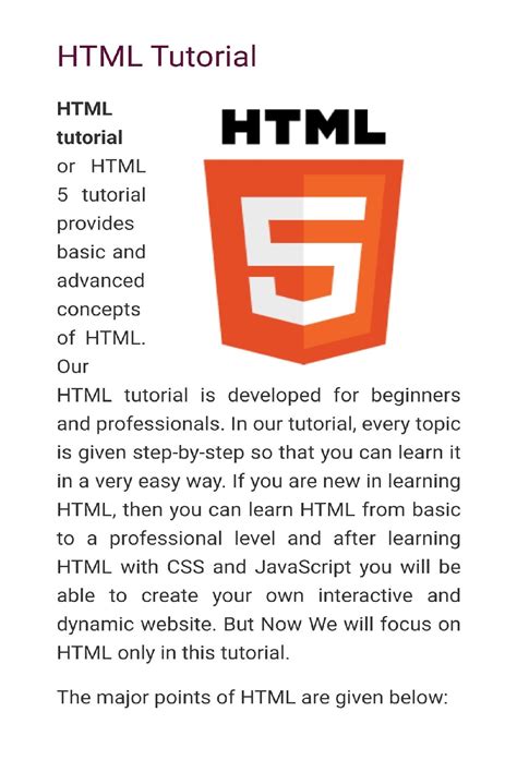 Image result for HTML Complete Tutorial