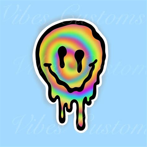 √1000以上 aesthetic trippy melting smiley drippy smiley face wallpaper 350470