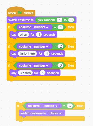 Image result for Scratch Tutorial Random Costume
