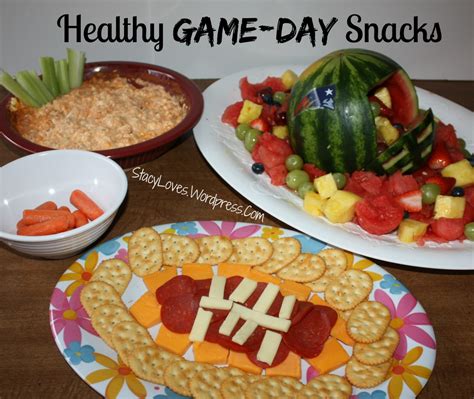 Fun with Food: Healthy Game-Day Snacks | Stacy Loves...