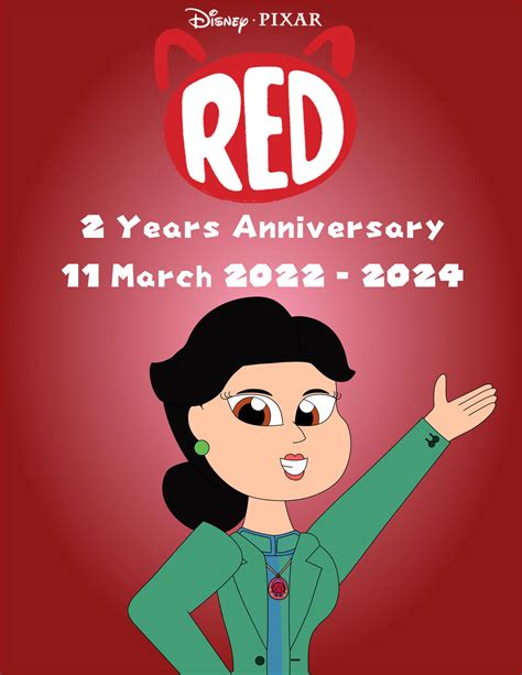 Turning Red 2 Years by TaylorNightToons on DeviantArt