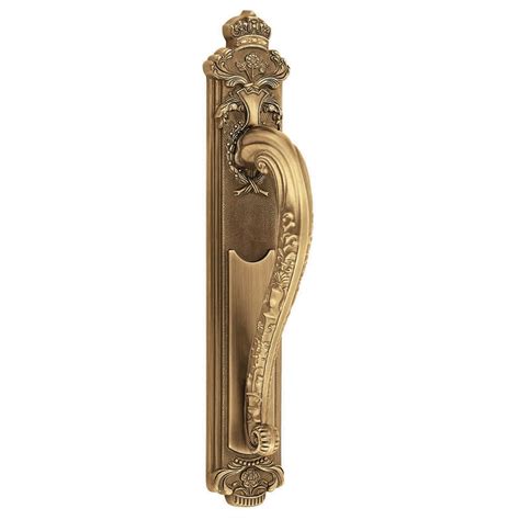 Victorian Door Pulls for Hotels – Brass Door Handles, Luxury Brass ...