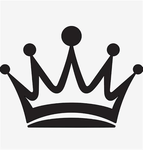 Crown Vinyl Sticker Decal King Queen - Choose Size & Color - Soluções e ...