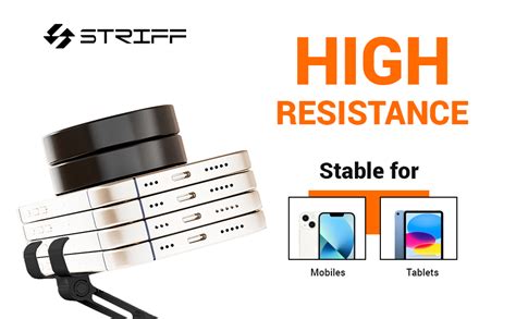 STRIFF mobSpin 360° Rotating Metal Phone Stand, Foldable Mobile Holder ...