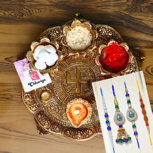 Chhariya Crafts Bhaiya Bhabhi Bhaiya Bhabhi Rakhi Combo Gift Set 1 ...