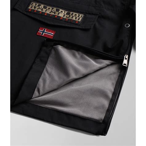 Napapijri Unisex Kids' Rainforest Half Zip Waterproof Rain Anorak ...