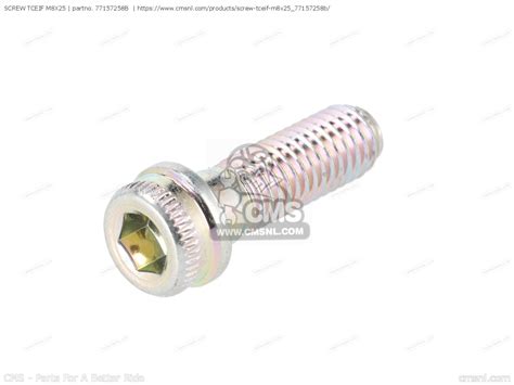 SCREW TCEIF M8X25 for SBK848EVO 2011 USA (SUPERBIKE 848 EVO) 9151-2801G ...