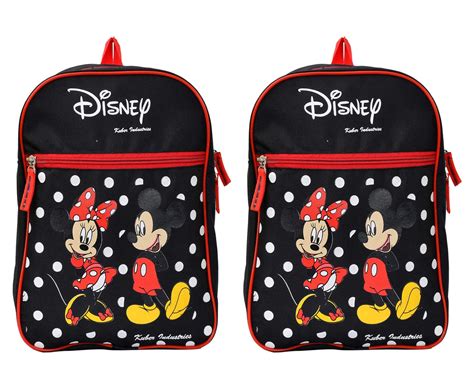 Kuber Industries Mickey & Minnie Print Rexine Lightweight, Portable ...