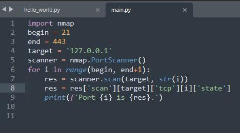 Image result for Python Nmap