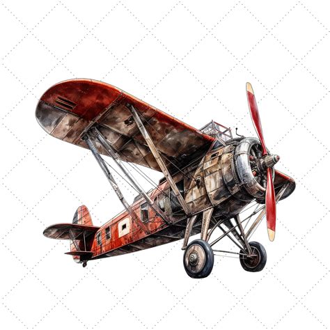 Vintage Planes Clipart