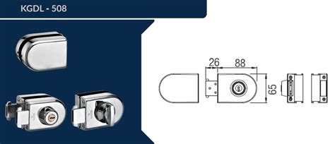Glass Door Lock (KGDL_508)