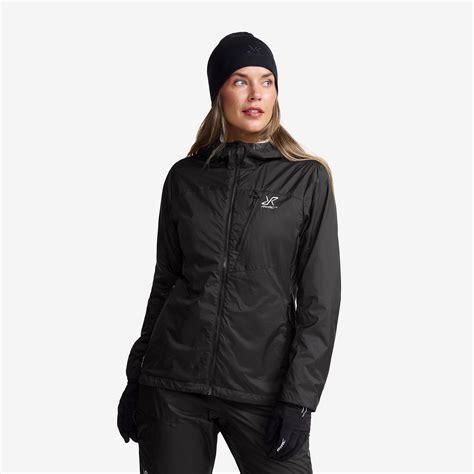 Brisk Tech Fleece-lined Jacket Women Black | RevolutionRace