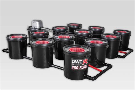 Buy 12 Pot RDWC PRO FLOW Hydroponic Deep Water Culture System Online at ...