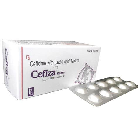 CEFIZA-200 LB Tablets Trumac Healthcare