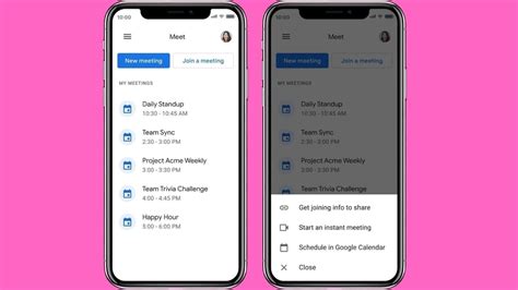 Google Meet app redesigned on Android and iOS, here's how it looks now ...