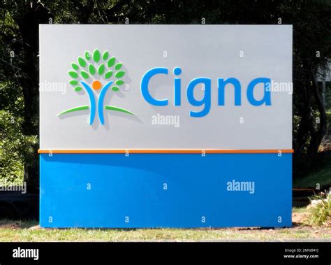 IMAGE DISTRIBUTED FOR CIGNA - The front sign at Cigna corporate ...