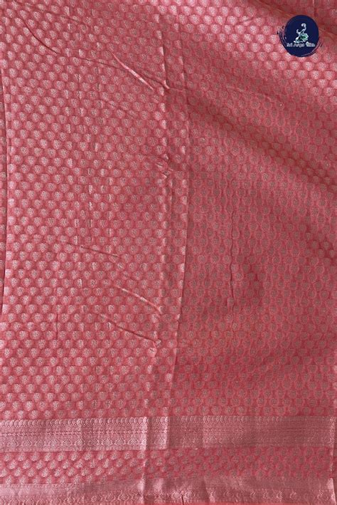 Orange Katan Silk With Zari Buttas Pattern - Sri Arya Silks