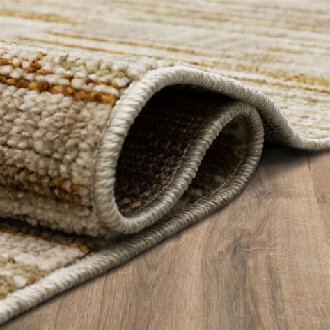 allen + roth Hidden Embers 4 X 6 (ft) Brown Indoor Area Rug R1299 7003 ...