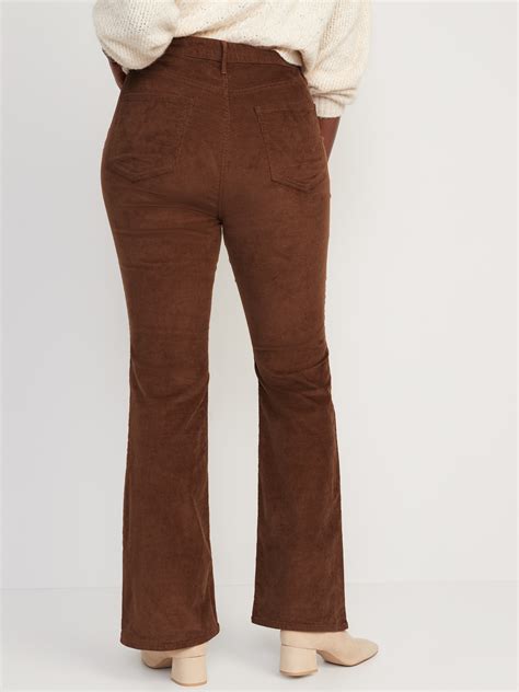 Higher High-Waisted Flare Corduroy Pants for Women | Old Navy
