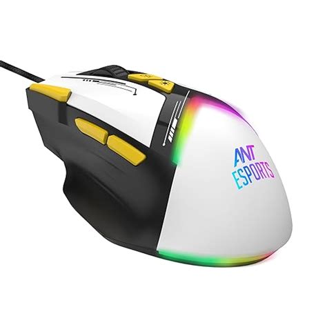 Amazon.in: Buy Ant Esports GM333 RGB Wired High End Optical Ergonomic ...