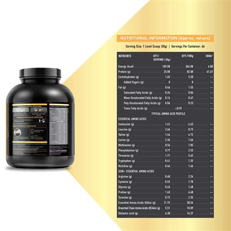 MuscleBlaze Whey Gold, 100% Whey Protein Isolate, Labdoor USA Certifie ...