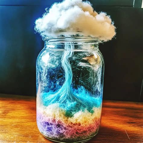 Rain Cloud in a Jar - tastywithyou.com