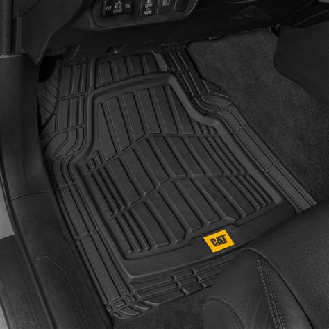 Caterpillar Black Universal Floor Mat Set