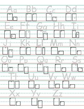 Image result for Box Writing Alphabet
