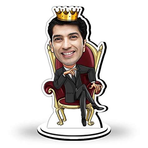 Buy DPC Acrylic Comic Caricature with Photo, Personalised Item for ...