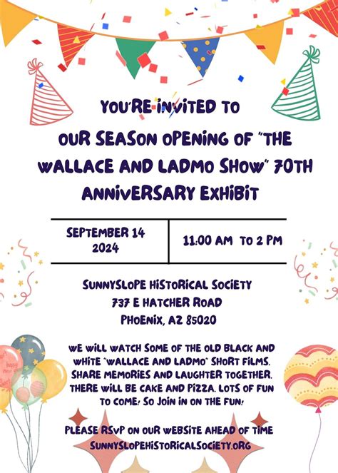 The Wallace and Ladmo Show 70th Anniversary Exhibit Opening, 737 E ...