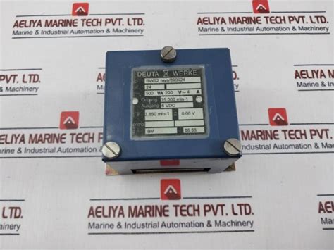 Deuta Werke Bws2Mya/890924 Control Module 24V 500Va 200V-4A – Aeliya ...