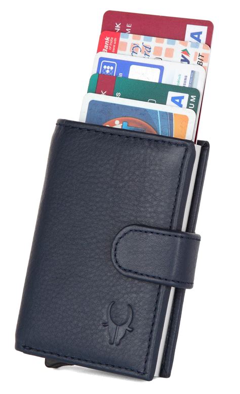 WildHorn® RFID Protected Unisex Genuine Leather Card Holder – WILDHORN