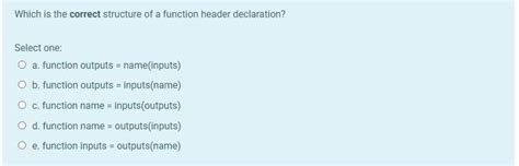 Image result for Function Header