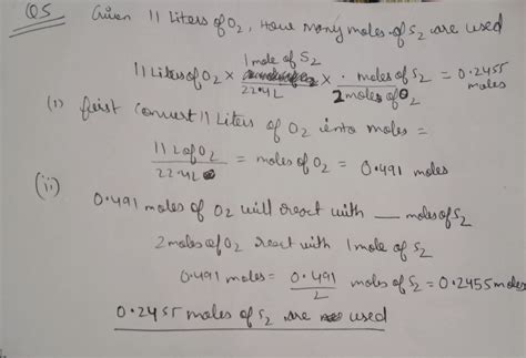 [Solved] Name _ Period _ Intro to Stoichiometry - Moles to Liters ...