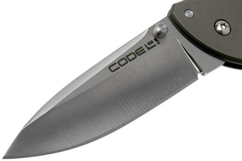 Cold Steel Code 4 Spear Point 58PS CPM S35VN plain edge, pocket knife ...