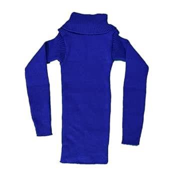 IndiCrafts Kids Unisex Girls and Boys High Neck Turtle Neck Woollen ...