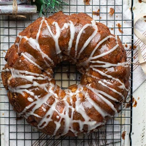 Gingerbread Monkey Bread Recipe using Grands Biscuits