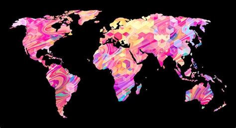 Artistic World Map 的图像结果