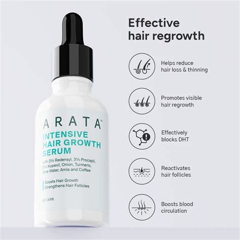 Intensive Hair Growth Serum for Fuller, Denser, Thicker Hair Growth ...