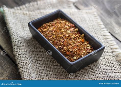 Ground cayenne pepper stock image. Image of vegetarian - 49265027