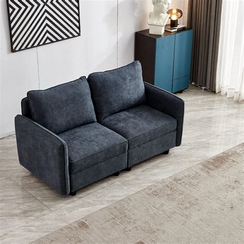 Hommoo Modern Modular 2-Seat Sofa with Storage for Small India | Ubuy
