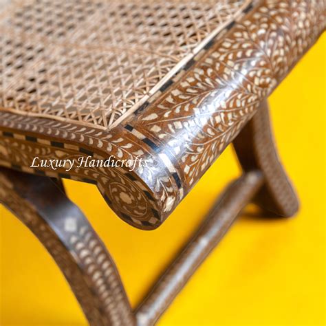 Kylian Teakwood Bone Inlay Bench Natural – Luxury Handicrafts