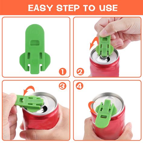 Snapklik.com : 24 Pieces Drink Shield And Soda Protector, Easy Soda ...
