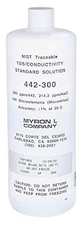 Myron L 442-3000Q-CP Myron L 3K QCP (Nist) Conductivity Calibration ...