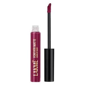 Lakme Forever Matte Liquid Lip Colour, Long-Lasting Liquid Lipstick ...