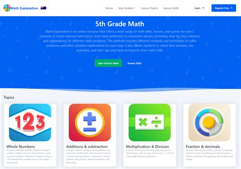 Fifth Grade Math 的图像结果